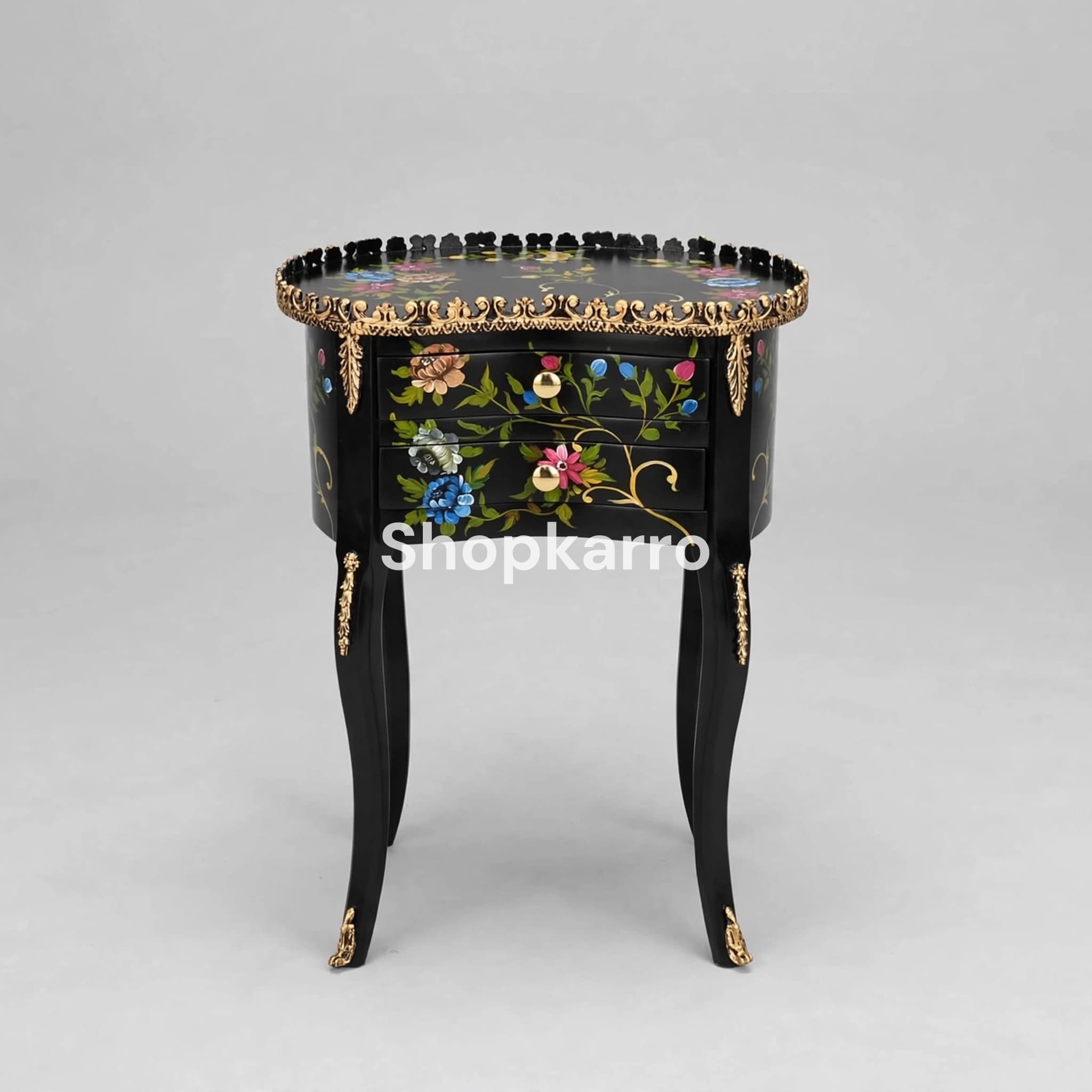 Daisy Pearl Wooden Table